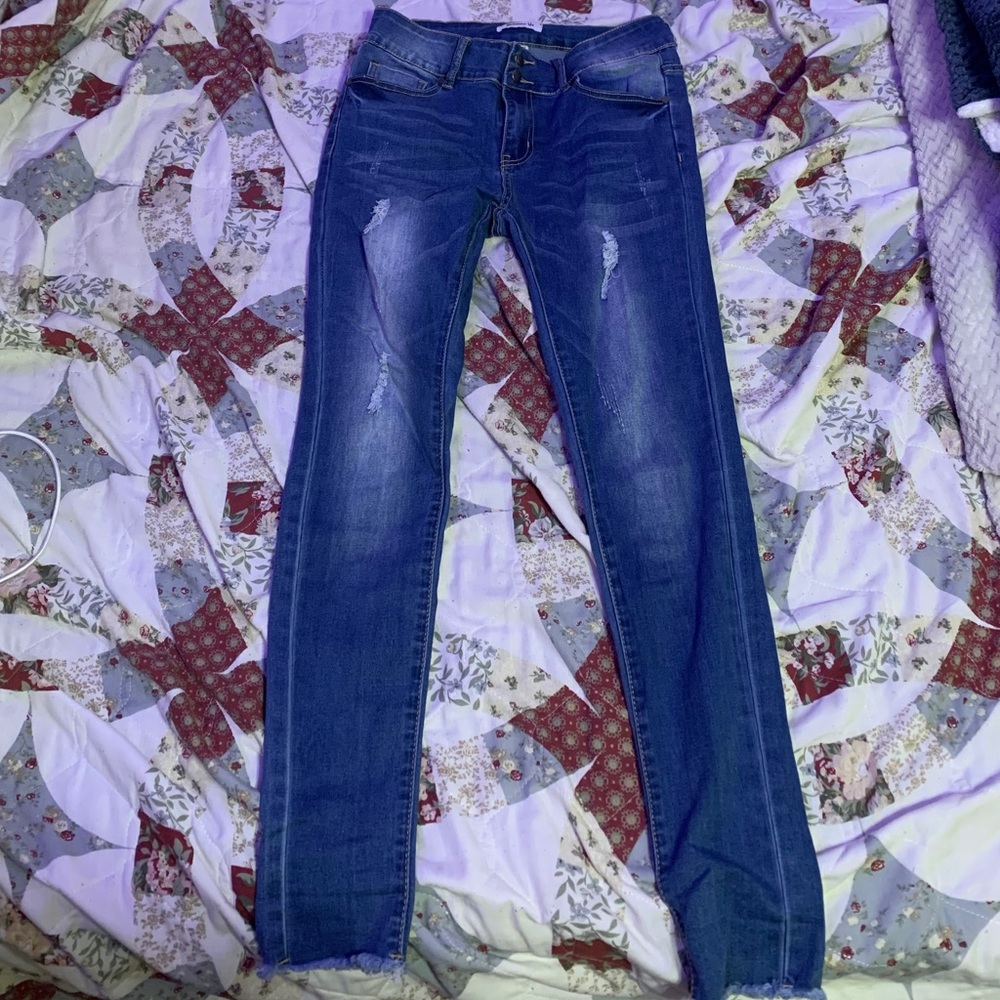 Blue Skinny Jeans